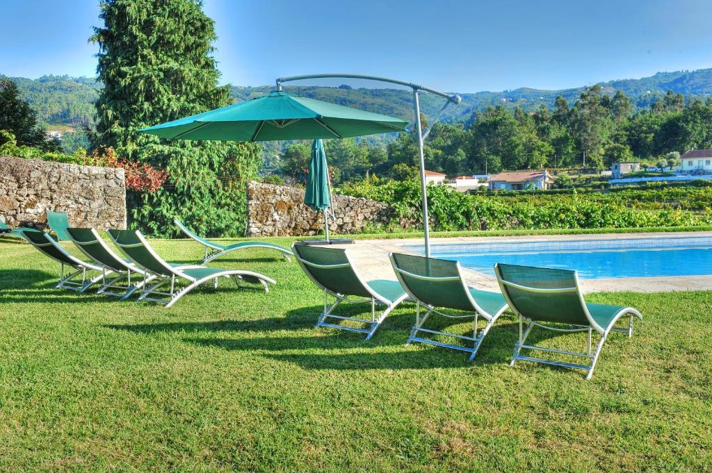 Villa Quinta De Luou Santa Cruz do Lima Zimmer foto